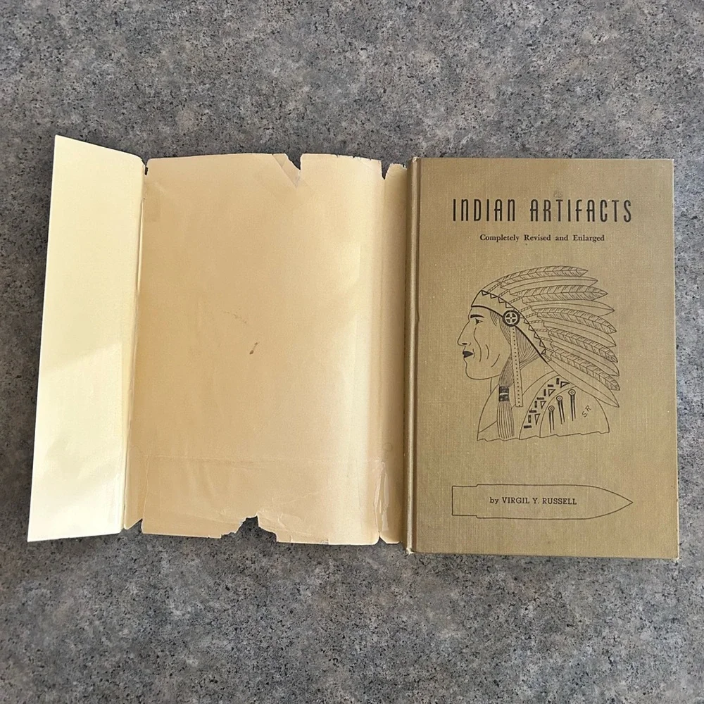 📕 Out of Print and Vintage Indian Artifacts 4th Printing [Russell] Western Decor